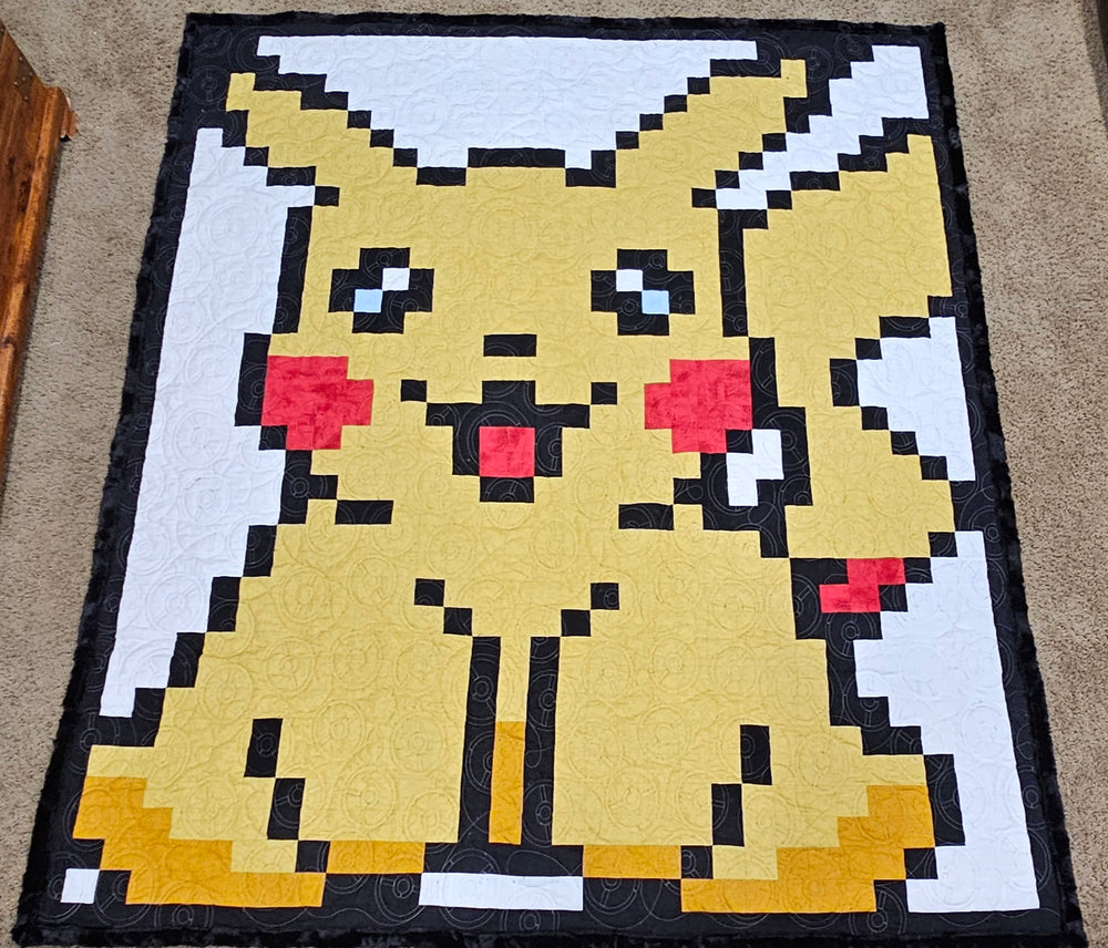 Pikachu Pokémon Quilt