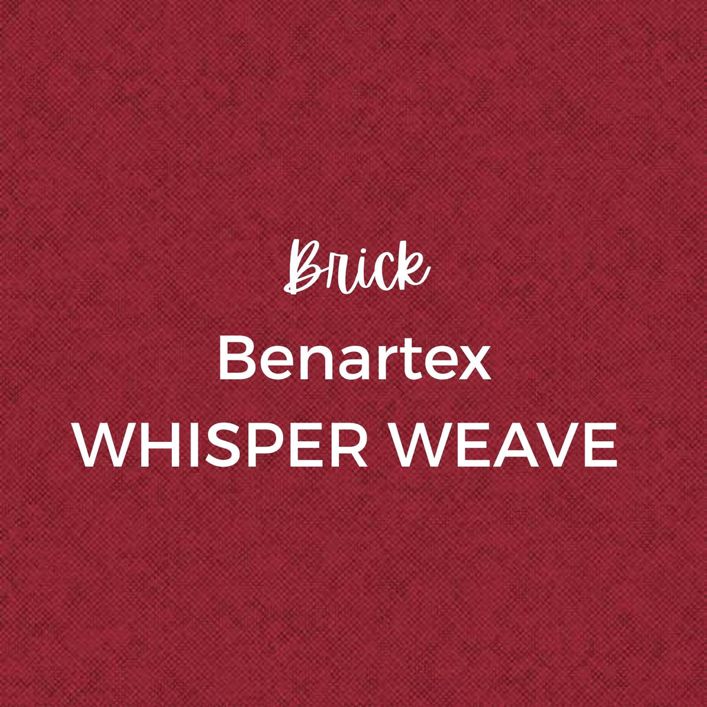 Brick Benartex/WHISPER WEAVE Fabric Collection by Nancy Halvorsen - Quilting Fabric by the Yard