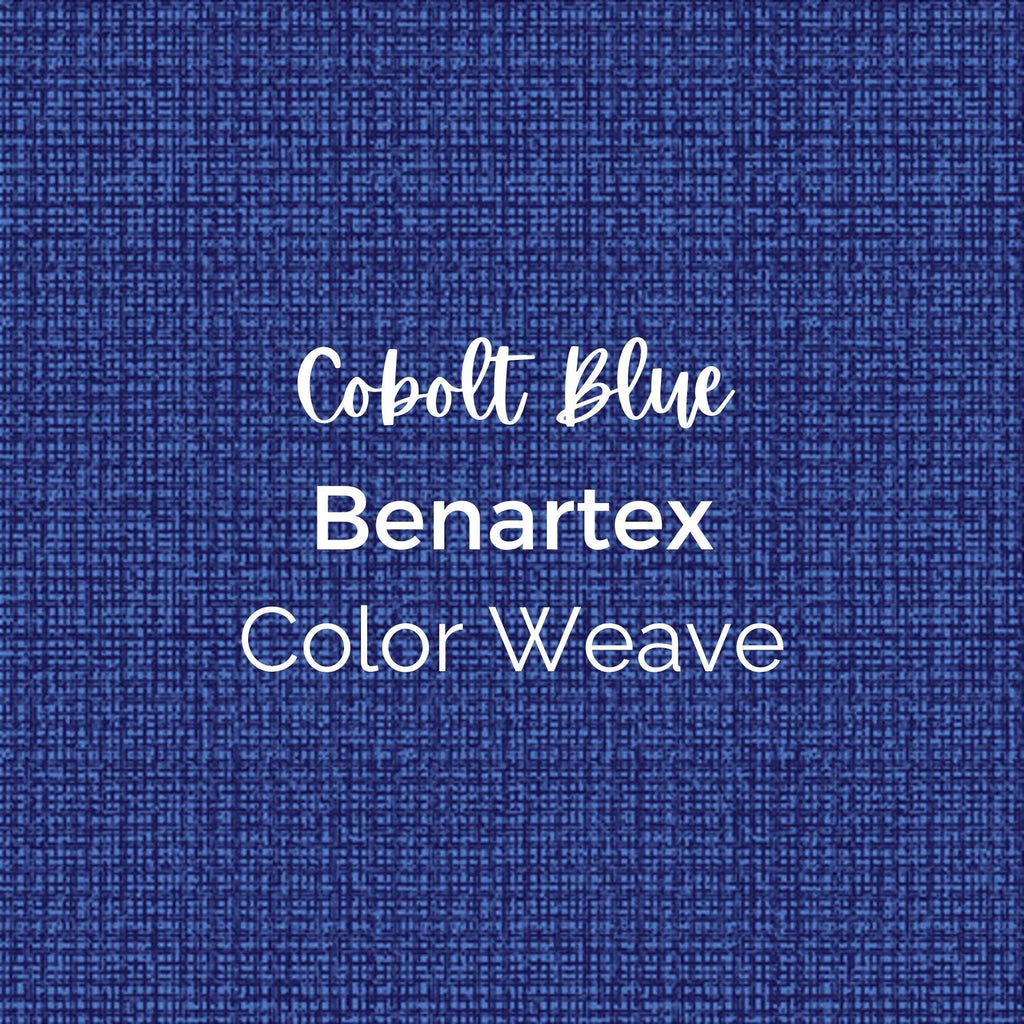Cobalt Blue/Benartex/Color Weave - Quilting Fabric by the Yard