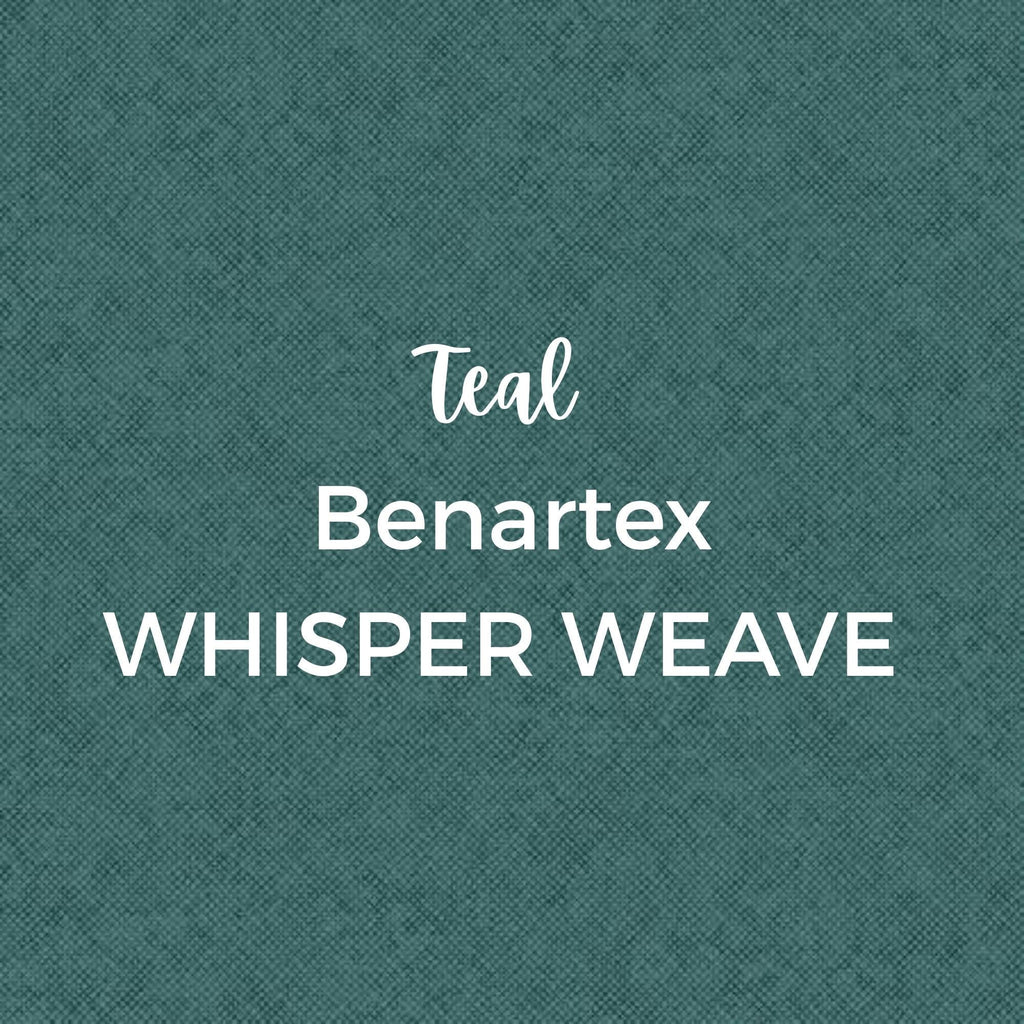 Teal Benartex/WHISPER WEAVE Fabric Collection by Nancy Halvorsen. - Quilting Fabric by the Yard
