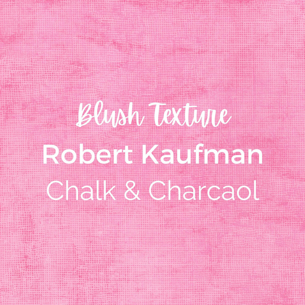 BLUSH TEXTURE/Robert Kaufman/Chalk and Charcoal - Quilting Fabric by the Yard