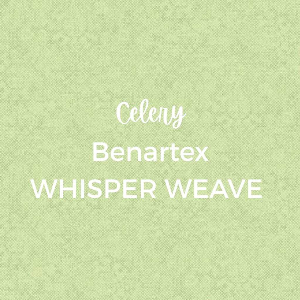 Celery Benartex/WHISPER WEAVE Fabric Collection by Nancy Halvorsen. - Quilting Fabric by the Yard