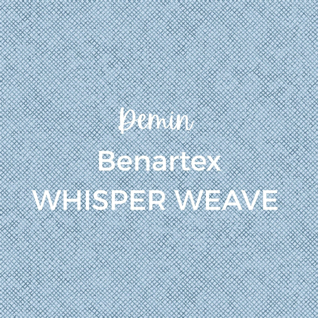Demin Benartex/WHISPER WEAVE Fabric Collection by Nancy Halvorsen. - Quilting Fabric by the Yard