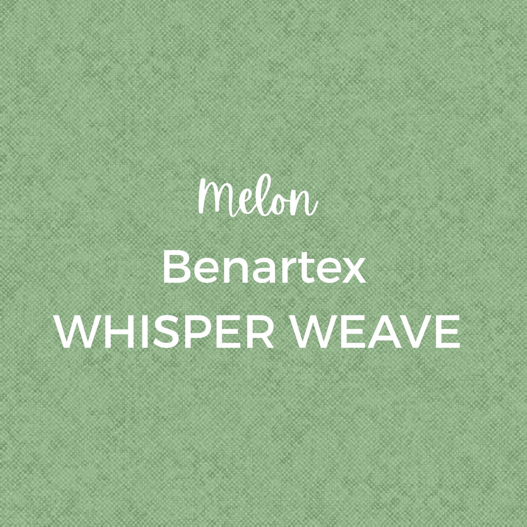 Melon Benartex/WHISPER WEAVE Fabric Collection by Nancy Halvorsen. - Quilting Fabric by the Yard