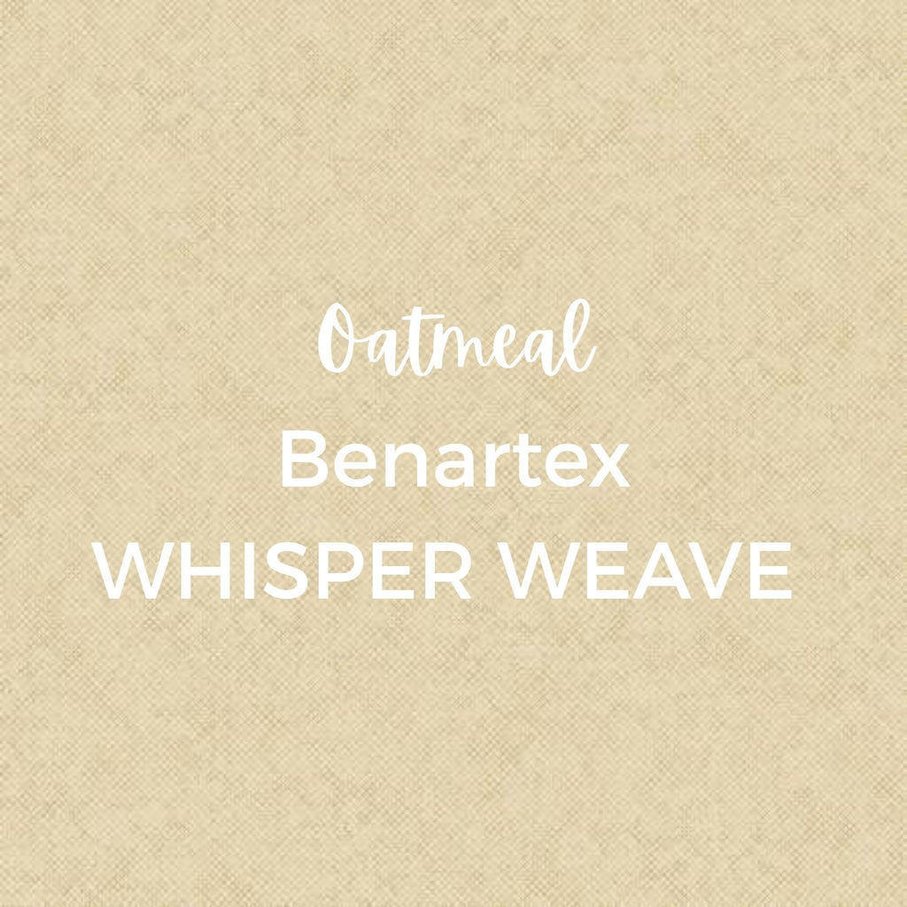 Oatmeal Benartex/WHISPER WEAVE Fabric Collection by Nancy Halvorsen. - Quilting Fabric by the Yard