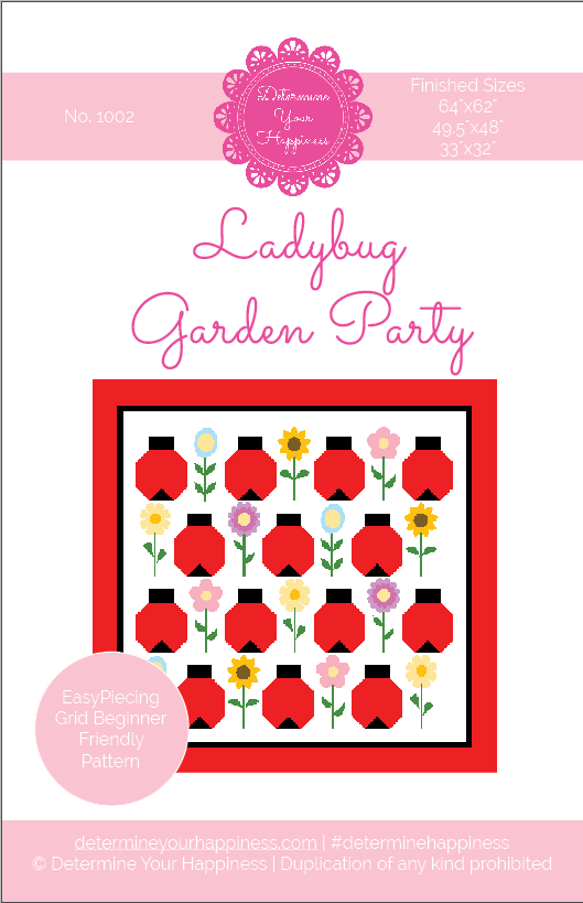 Ladybug Garden Party Quilt Kit
