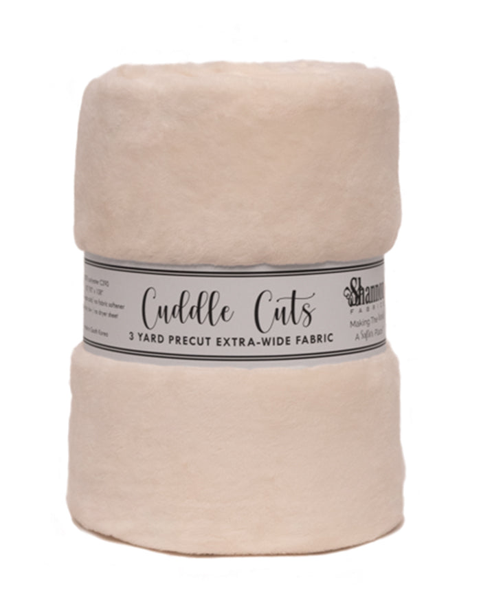 3 Yard Cuddle3 Minky 90" Cut, Quilt Backs 13 colors to choose from.