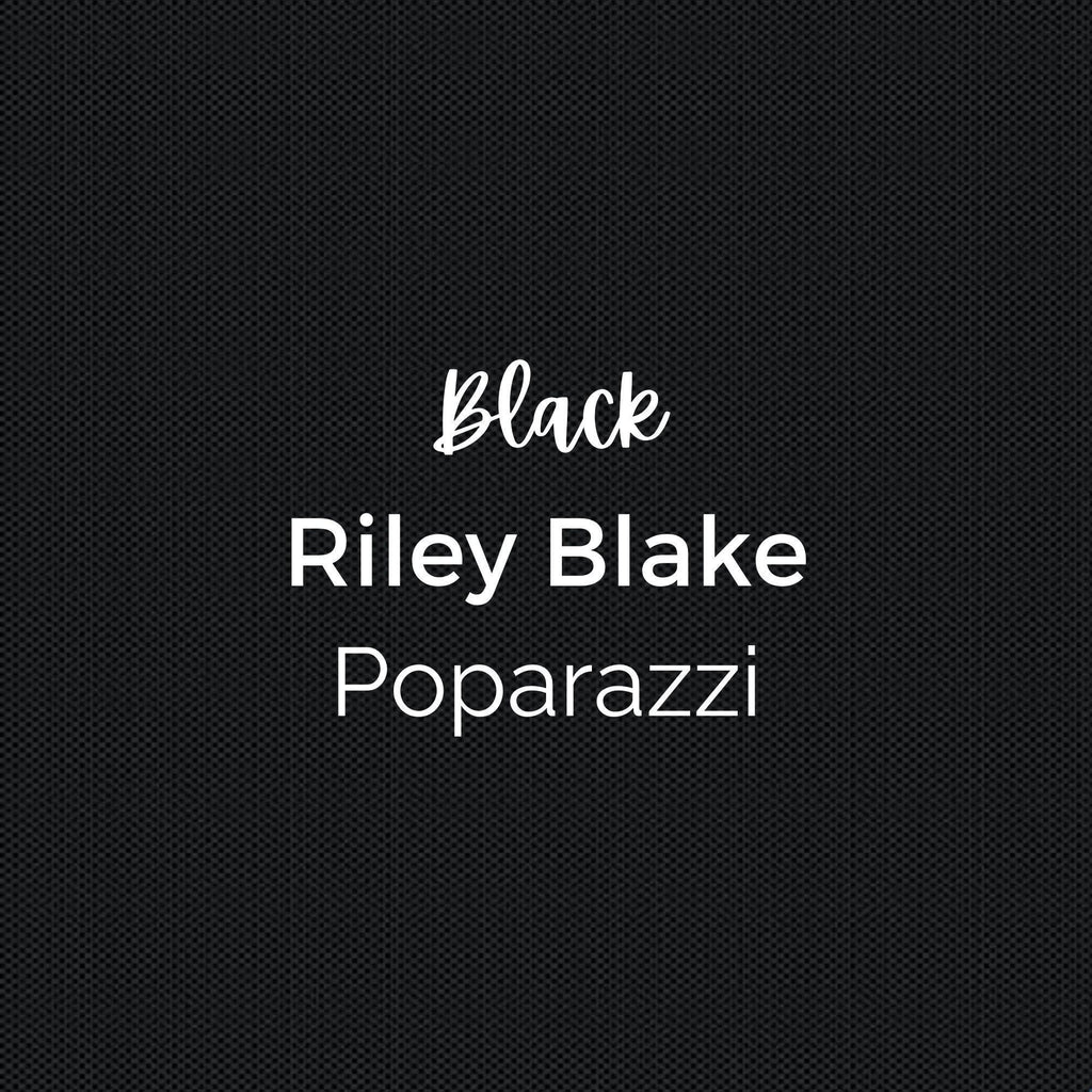 Poparazzi/Black/Fabric - Riley Blake Cotton, Quilting Fabric by the Yard