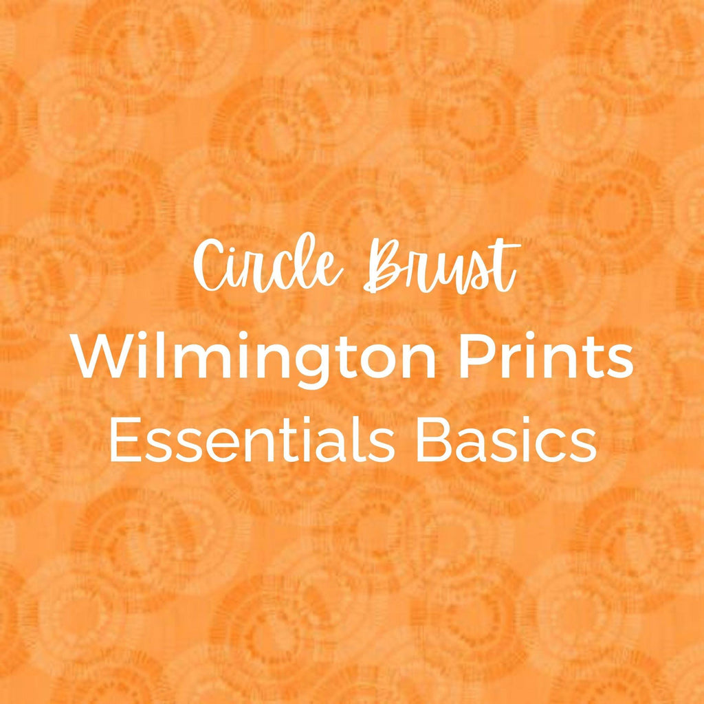 CIRCLE BURST/Wilmington Prints/Essential Basics -Quilting Fabric by the Yard