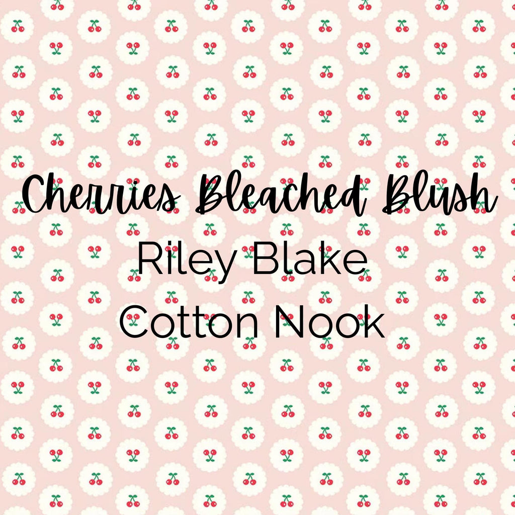 Cotton Nook/Cherries (Blush Pink)/Riley Blake