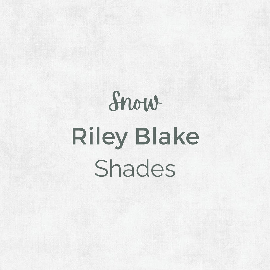 SHADES FABRIC/Snow White/Riley Blake Fabric- Cotton, Quilting Fabric by the Yard