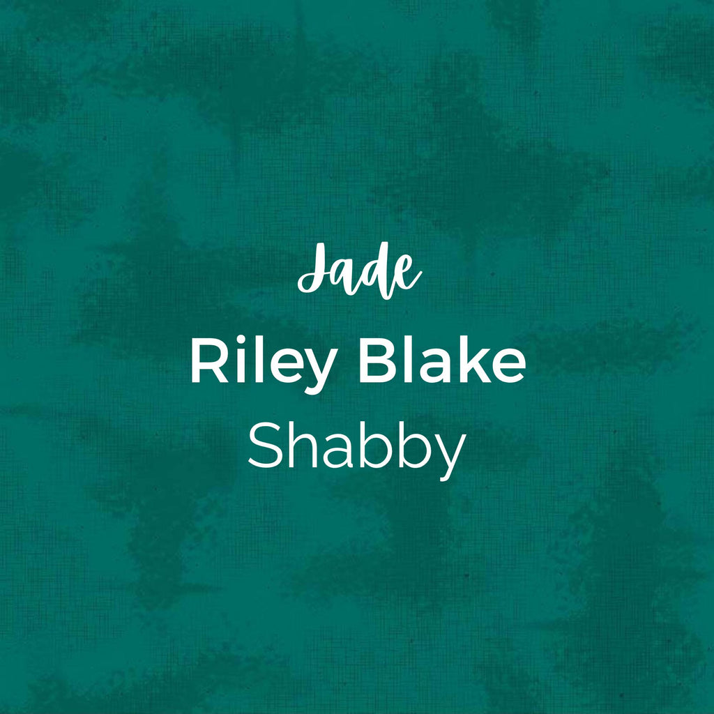SHABBY FABRIC/Jade/Riley Blake Fabric- Cotton, Quilting Fabric by the Yard