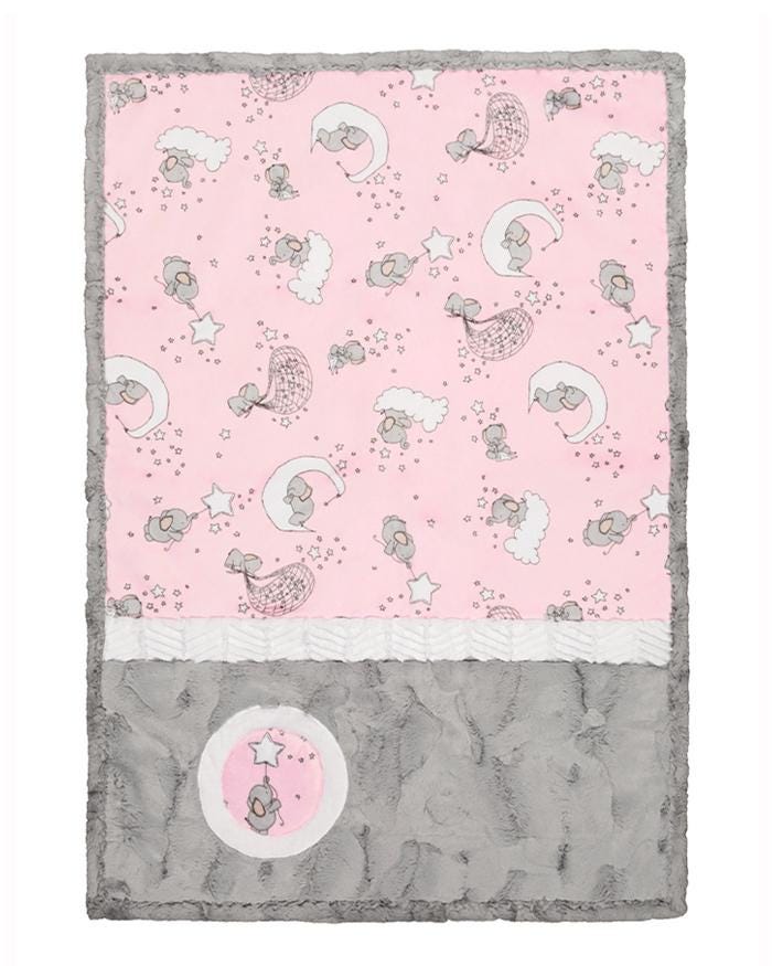 Lullaby Cuddle Kit Lucky Star Blush, Fabric Kit