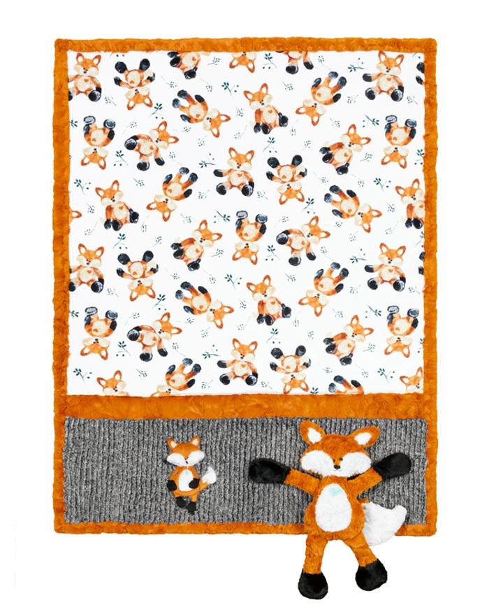 Cuddle Buddies Kit- Felix The Fox, Fabric kit and instructions