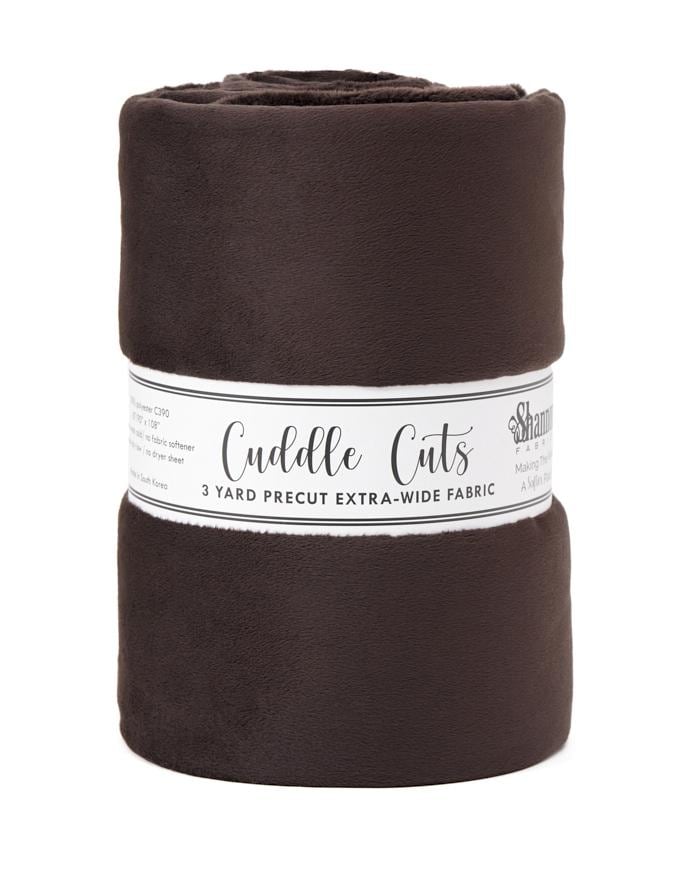 3 Yard Cuddle3 Minky 90" Cut, Quilt Backs 13 colors to choose from.