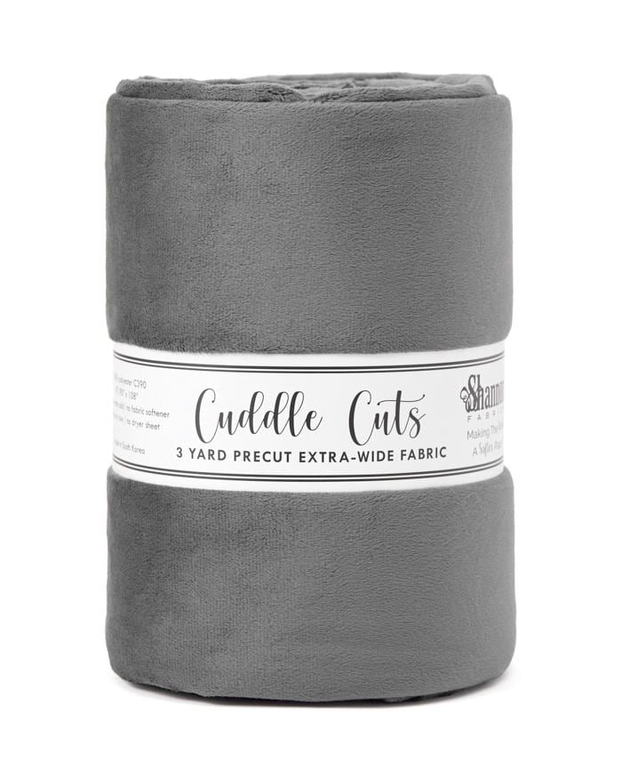 3 Yard Cuddle3 Minky 90" Cut, Quilt Backs 13 colors to choose from.