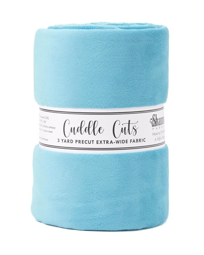 3 Yard Cuddle3 Minky 90" Cut, Quilt Backs 13 colors to choose from.