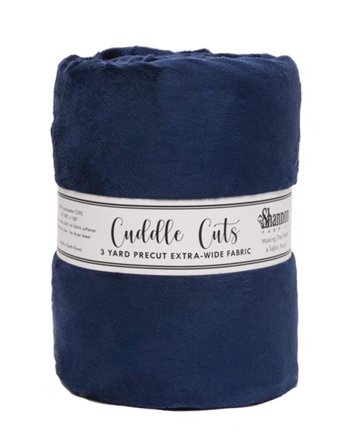 3 Yard Cuddle3 Minky 90" Cut, Quilt Backs 13 colors to choose from.