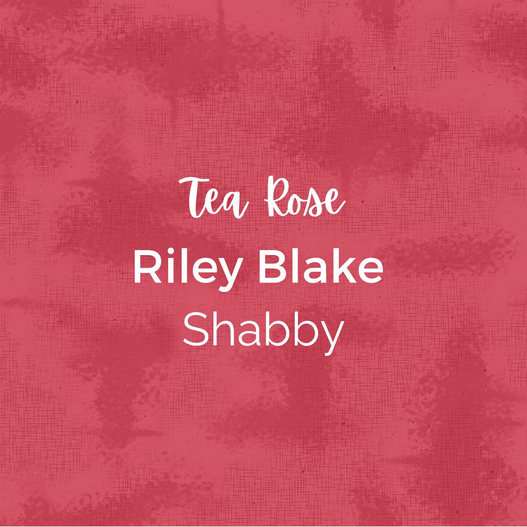 Shabby/Tea Rose Fabric - Riley Blake Basics Cotton, Quilting Fabric by the Yard