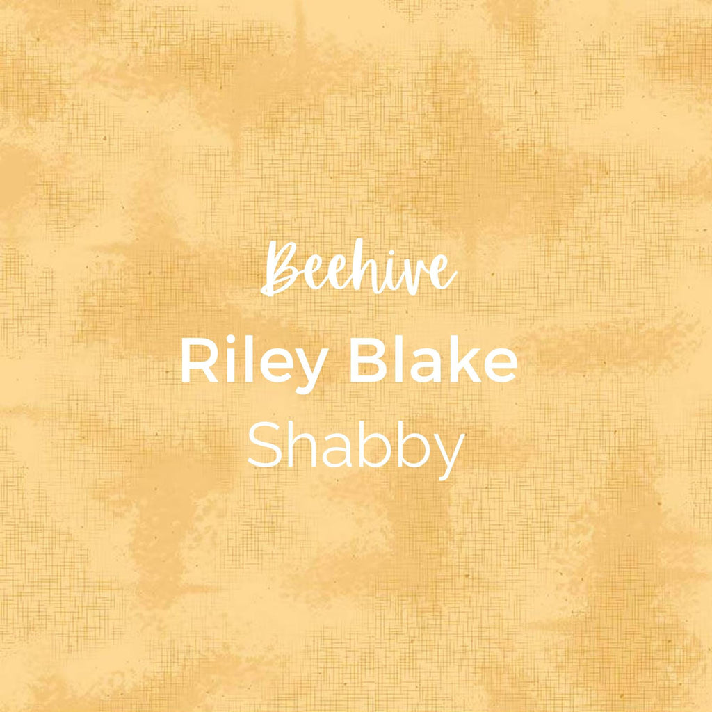Shabby/Beehive Fabric - Riley Blake Basics Cotton, Quilting Fabric by the Yard