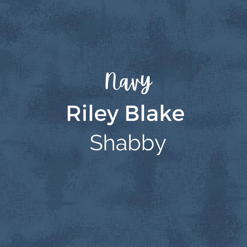 SHABBY FABRIC/Navy Blue/Riley Blake