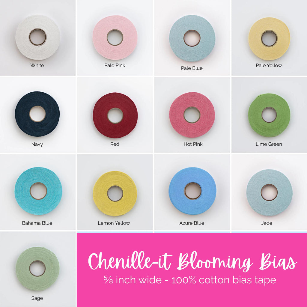 Chenille-It Blooming Bias- 5/8 inch wide- 100% cotton bias tape