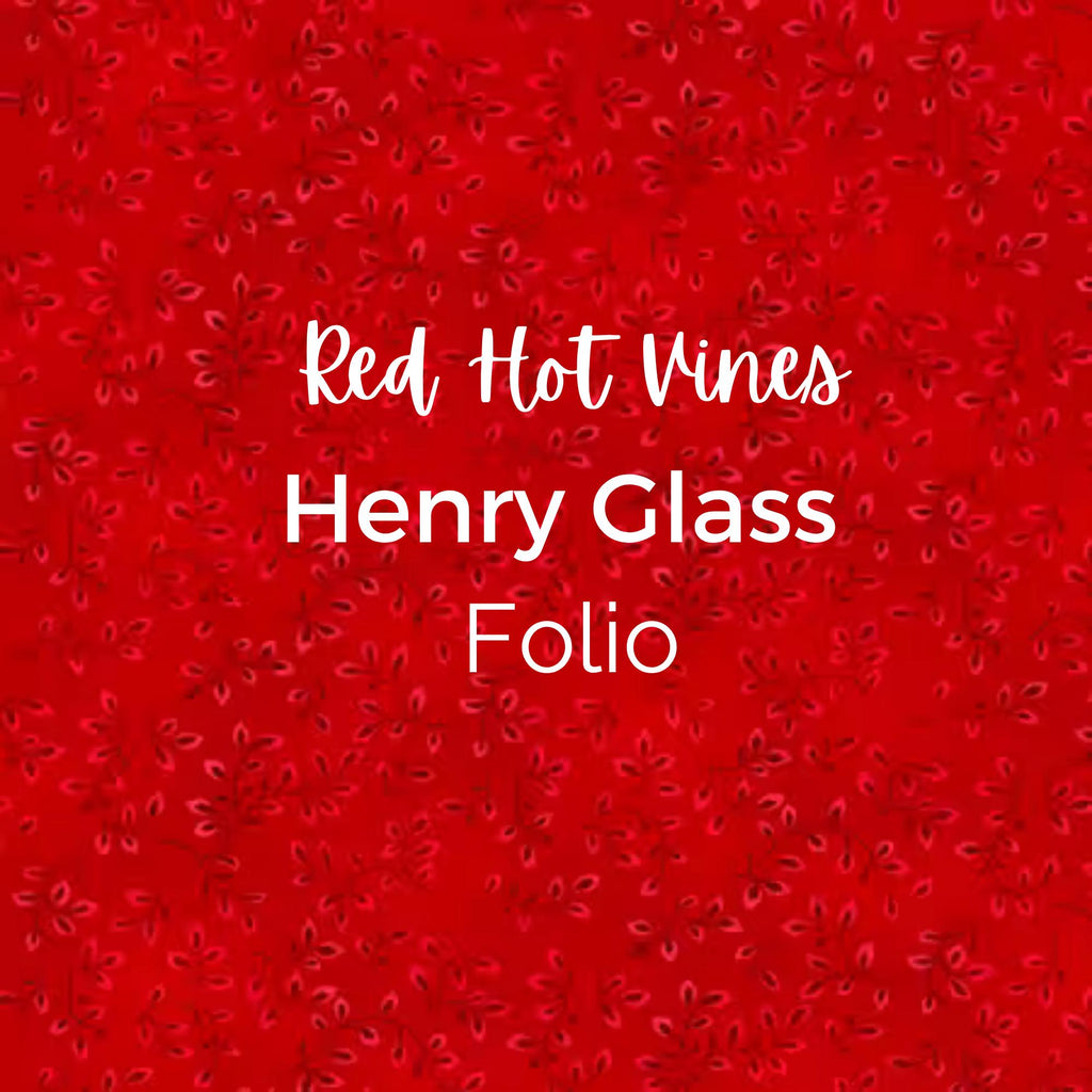 RED HOT VINES/Henry Glass/Folio